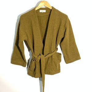 Madewell texture and thread cardigan sweater